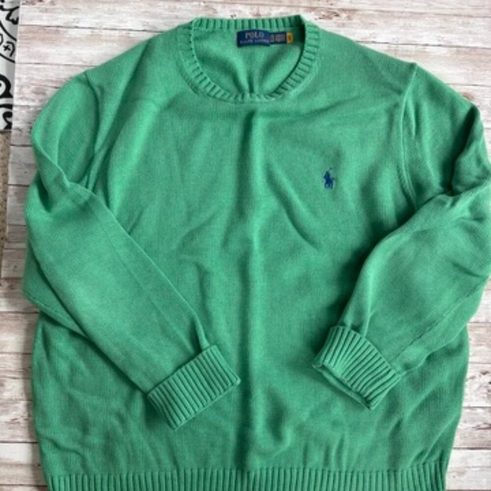 Polo Ralph Lauren Men's Crewneck Sweater - Cotton - Size 2X